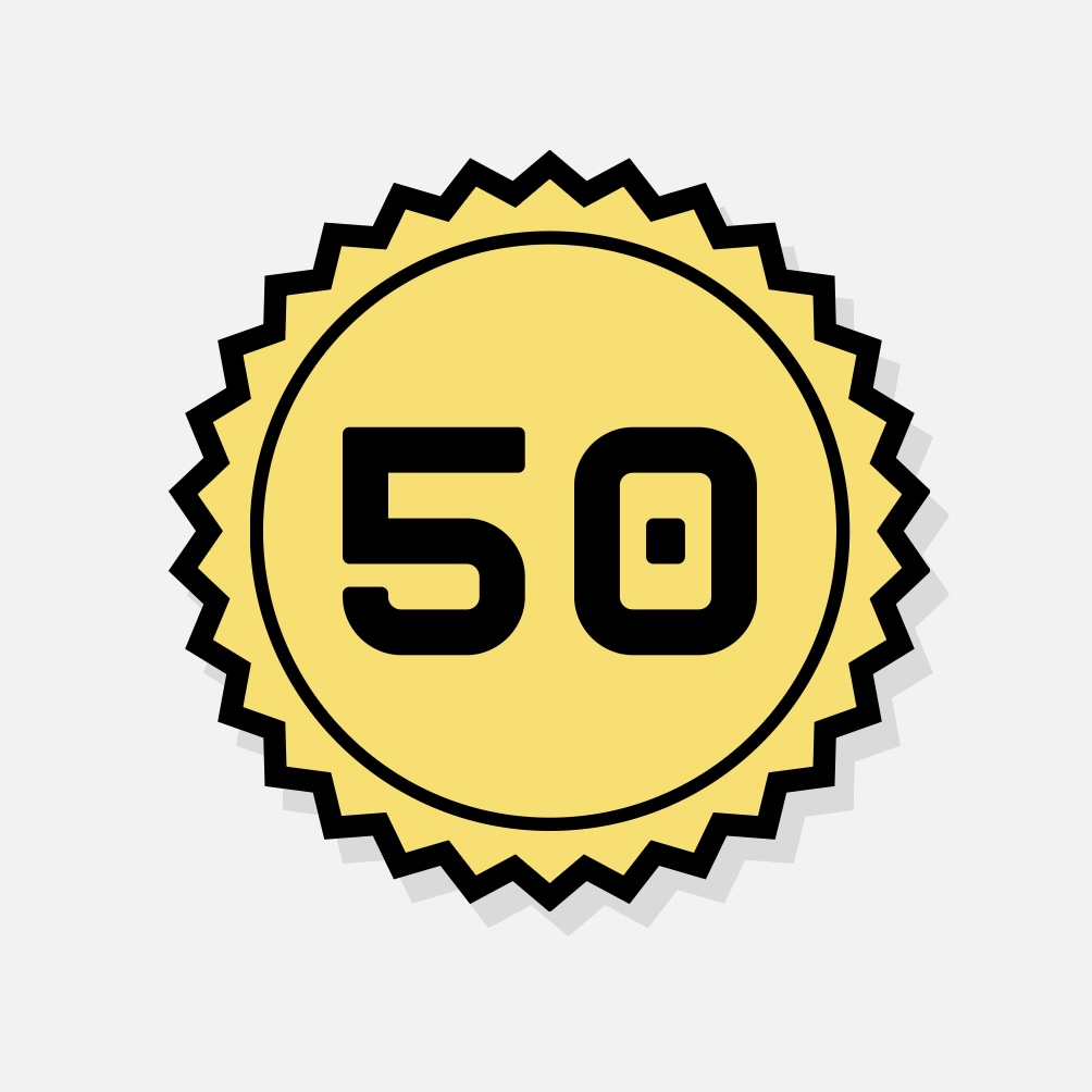 Fifty Feats Logo